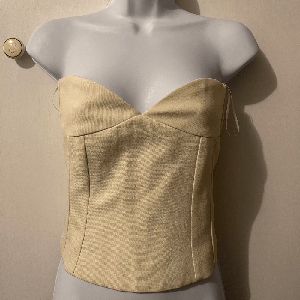 BNWT ZARA Sweetheart Neckline Bustier